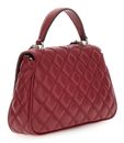 GUESS Giully II Top Handle Flap Bag Red