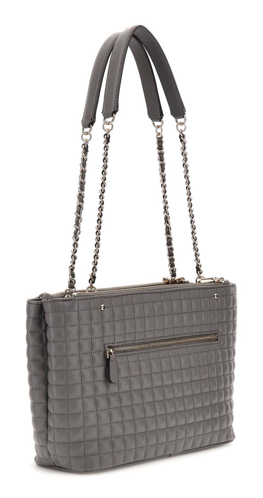 GUESS Nadira Status Tote Slate GUESS Nadira Status Tote Slate