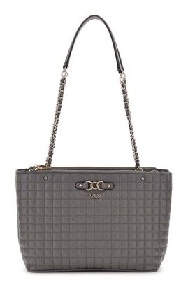 GUESS Nadira Status Tote Slate GUESS Nadira Status Tote Slate