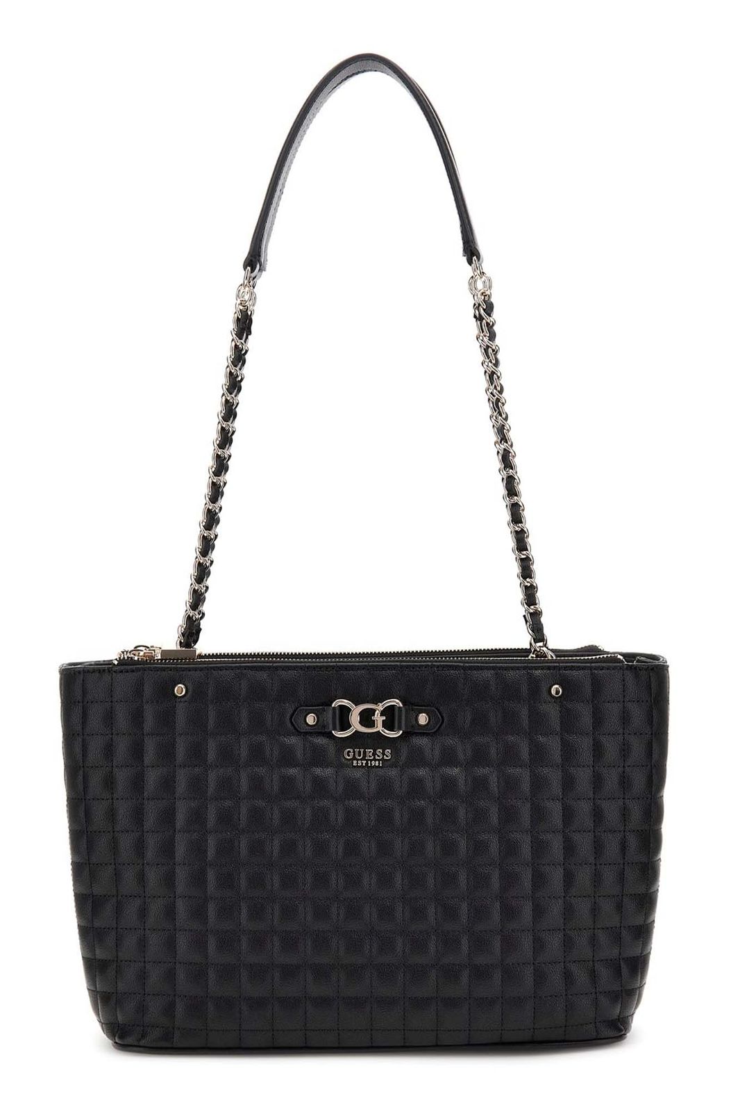 GUESS Nadira Status Tote Black