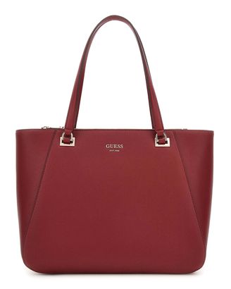 GUESS Calebra Tote Rust Red GUESS Calebra Tote Rust Red