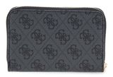 GUESS Dea SLG Zip Around Wallet M Coal Logo
