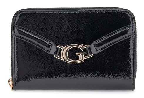 GUESS Dea SLG Zip Around Wallet M Black