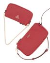 GUESS Noelle II Double Pouch Crossbody Bag Garnet