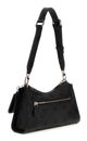 GUESS Cresidia II Top Zip Shoulder Bag Black