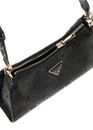 GUESS Cresidia II Top Zip Shoulder Bag Black