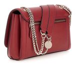 GUESS Noelle II Convertible Xbody Flap Bag Garnet