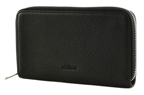 s.Oliver Wallet Grey / Black