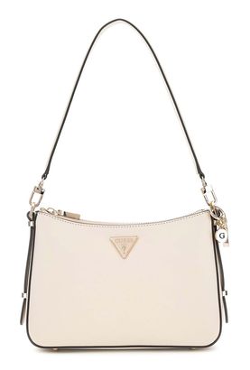 GUESS Daryna II Top Zip Shoulder Bag Bone