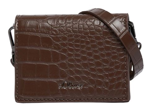 s.Oliver Mini Crossbody Bag Dark Brown