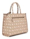 GUESS Silia 2 Compartment Tote Bag Biscotti Logo GUESS Silia 2 Compartment Tote Bag Biscotti Logo