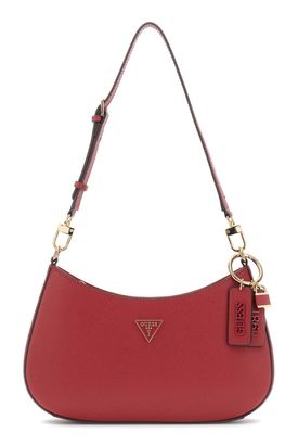 GUESS Noelle II Top Zip Shoulder Bag Garnet