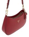 GUESS Noelle II Top Zip Shoulder Bag Garnet