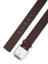 HUGO Gelio Sz40 Leather Belt W110 Dark Brown
