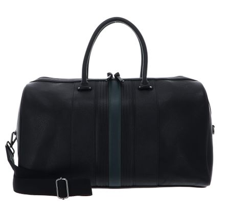 Ted Baker Evyday Striped PU Holdall Black