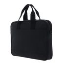 Ted Baker Rylies Rubberised PU Document Bag Black Ted Baker Rylies Rubberised PU Document Bag Black