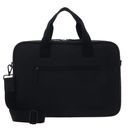 Ted Baker Rylies Rubberised PU Document Bag Black Ted Baker Rylies Rubberised PU Document Bag Black