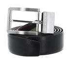 Ted Baker Newbey 2-In-1 Reversible Leather Belt Gift Set W120 Black - kürzbar