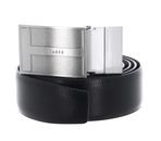 Ted Baker Newbey 2-In-1 Reversible Leather Belt Gift Set W120 Black - kürzbar