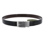 Ted Baker Newbey 2-In-1 Reversible Leather Belt Gift Set W120 Black - kürzbar