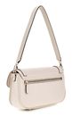GUESS Dea Flap Shoulder Bag Cream White GUESS Dea Flap Shoulder Bag Cream White