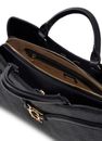 GUESS Dea Girlfriend Satchel Coal Logo