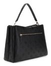 GUESS Tisha Girlfriend Satchel Black Logo GUESS Tisha Girlfriend Satchel Black Logo