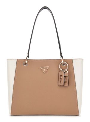 GUESS Noelle II Tote Tan Multi