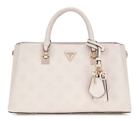 GUESS Tisha Girlfriend Satchel Stone Logo