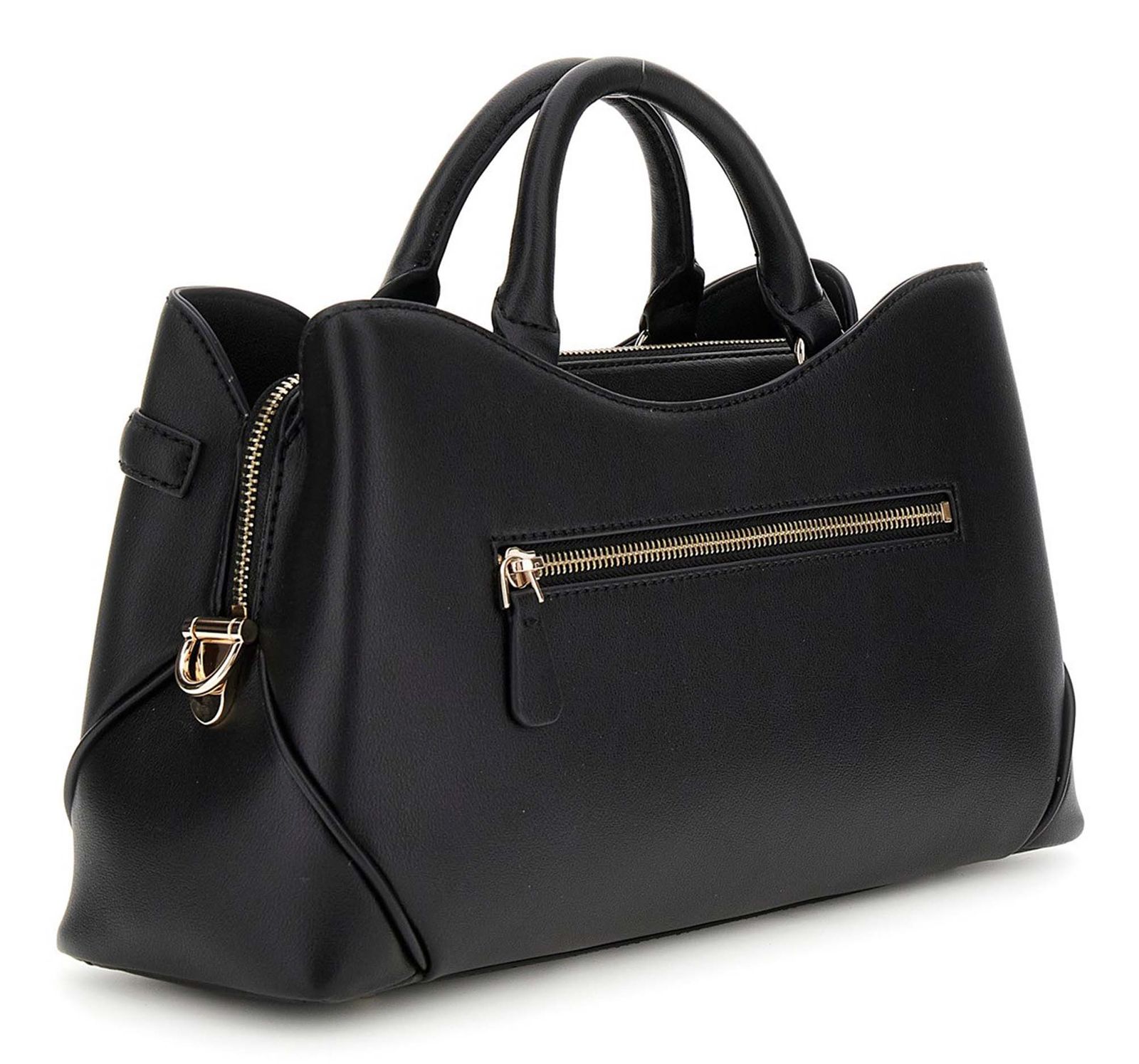 GUESS Dea Girlfriend Satchel Black GUESS Dea Girlfriend Satchel Black