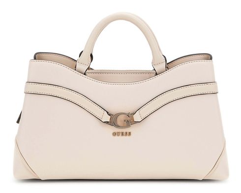 GUESS Dea Girlfriend Satchel Cream White