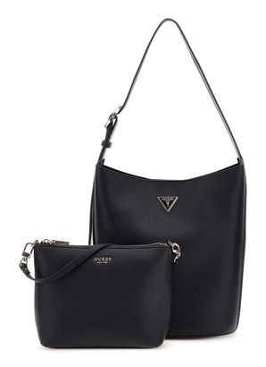 GUESS Meridian II Bucket Bag Black