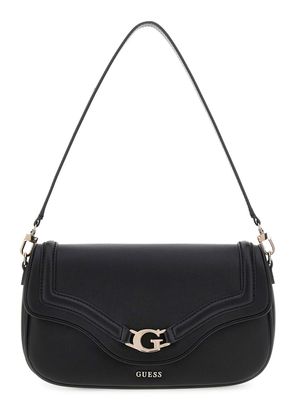 GUESS Dea Flap Shoulder Bag Black