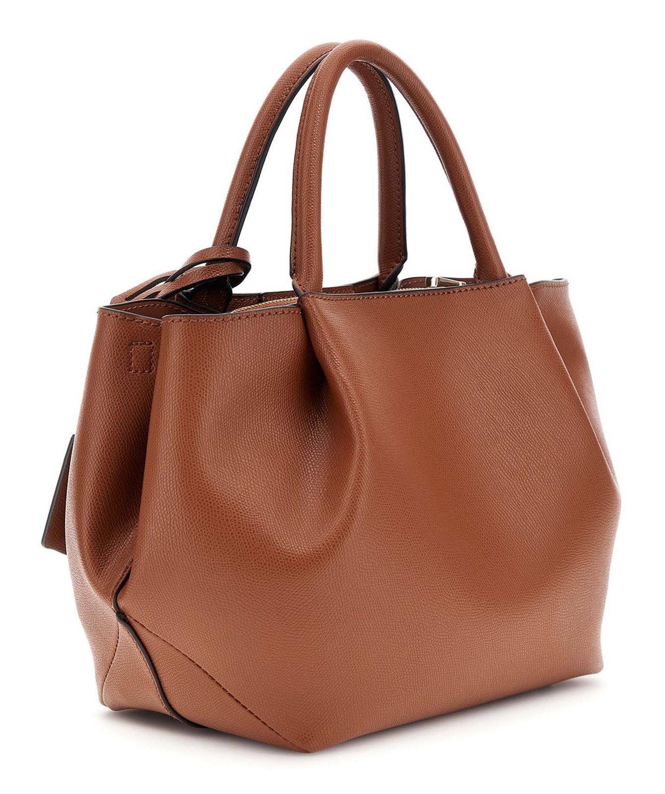 GUESS Amorette Girlfriend Satchel Cognac GUESS Amorette Girlfriend Satchel Cognac