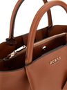 GUESS Amorette Girlfriend Satchel Cognac