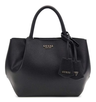 GUESS Amorette Girlfriend Satchel Black GUESS Amorette Girlfriend Satchel Black