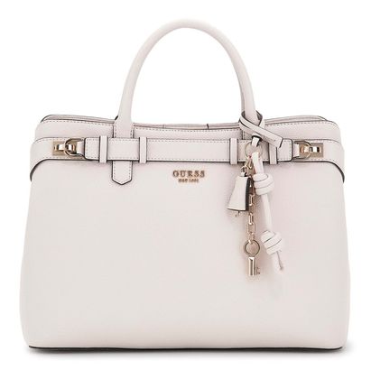 GUESS Gregoria Large Girlfriend Satchel Stone GUESS Gregoria Large Girlfriend Satchel Stone