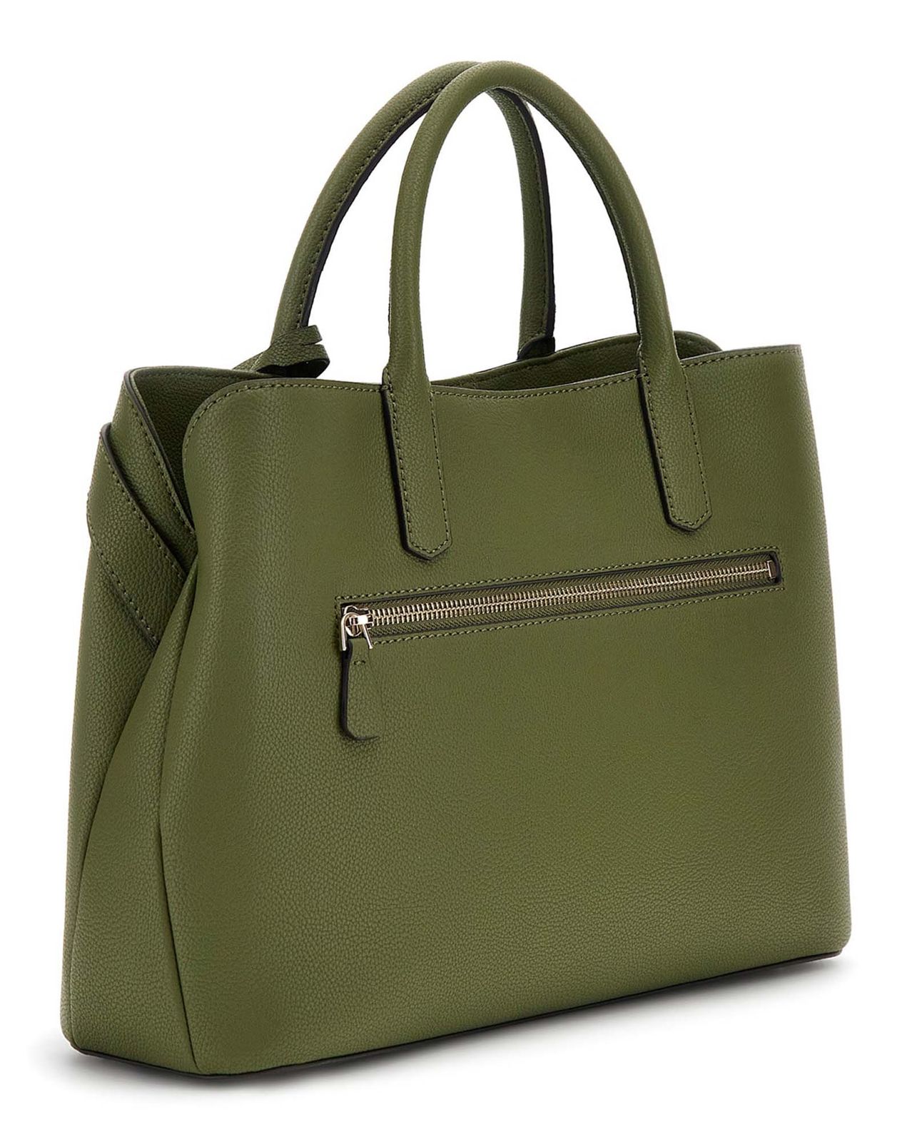 GUESS Gregoria Large Girlfriend Satchel Olive GUESS Gregoria Large Girlfriend Satchel Olive