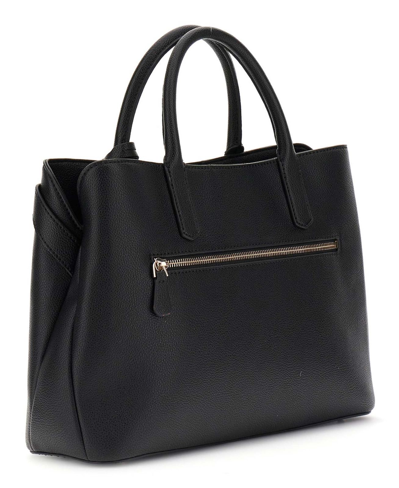 GUESS Gregoria Large Girlfriend Satchel Black GUESS Gregoria Large Girlfriend Satchel Black