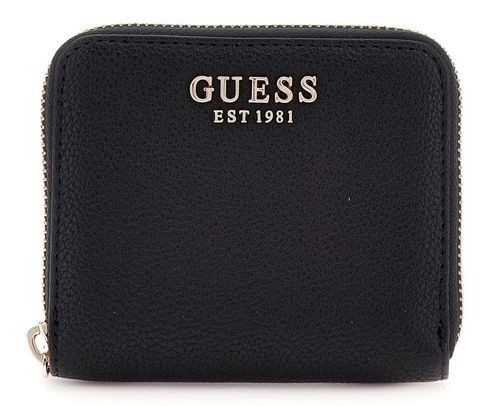 GUESS Laurel II SLG Small Zip Around Wallet Black