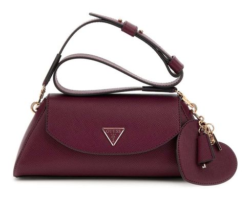 GUESS Bolena Flap Shoulder Bag Wine