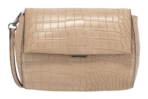 GERRY WEBER Festive Croco Shoulderbag XS Sahara