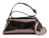 GUESS Bolena Flap Shoulder Bag Pewter GUESS Bolena Flap Shoulder Bag Pewter