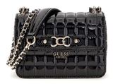 GUESS Nadira Mini Convertible Xbody Flap Bag Black