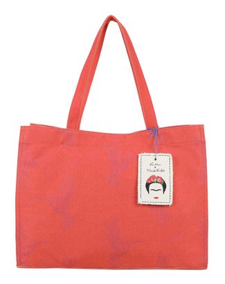 Fritzi aus Preußen Fritzi x Frida Kahlo Easy01 Limited Kolibri Canvas Shopper Grapefruit