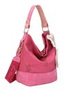 Fritzi aus Preußen Fritzi x Frida Kahlo Izzy07 Limited Kolibri Canvas Hobo Bag Pinki