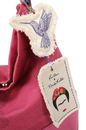 Fritzi aus Preußen Fritzi x Frida Kahlo Izzy07 Limited Kolibri Canvas Hobo Bag Pinki