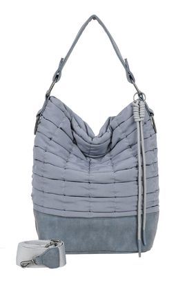 Fritzi aus Preußen Brigitte X Fritzi Olga Limited Bubble Hobo Bag Blue Grey
