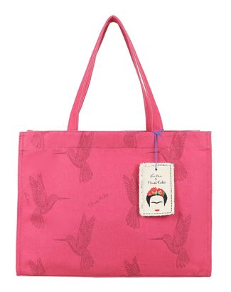 Fritzi aus Preußen Fritzi x Frida Kahlo Easy01 Limited Kolibri Canvas Shopper Pinki