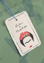 Fritzi aus Preußen Fritzi x Frida Kahlo Easy01 Limited Kolibri Canvas Shopper Green